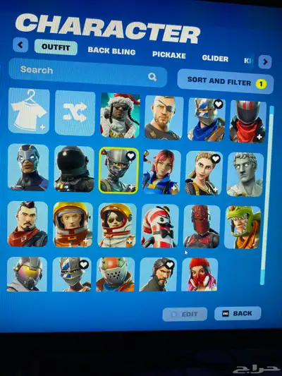 حساب فورت نايت 0