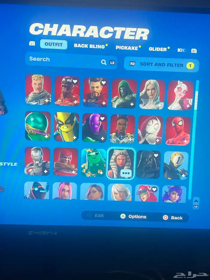 حساب فورت نايت 1