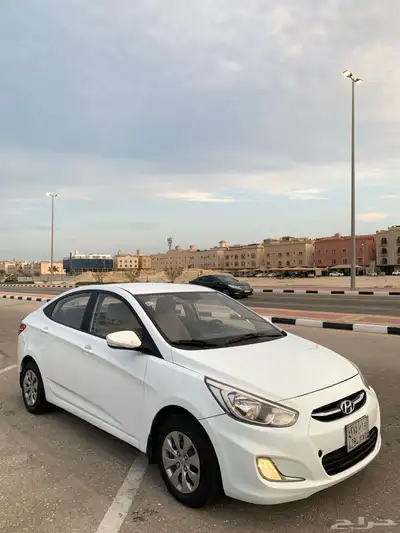 هيونداي اكسنت2017. سعودي 1600cc 7