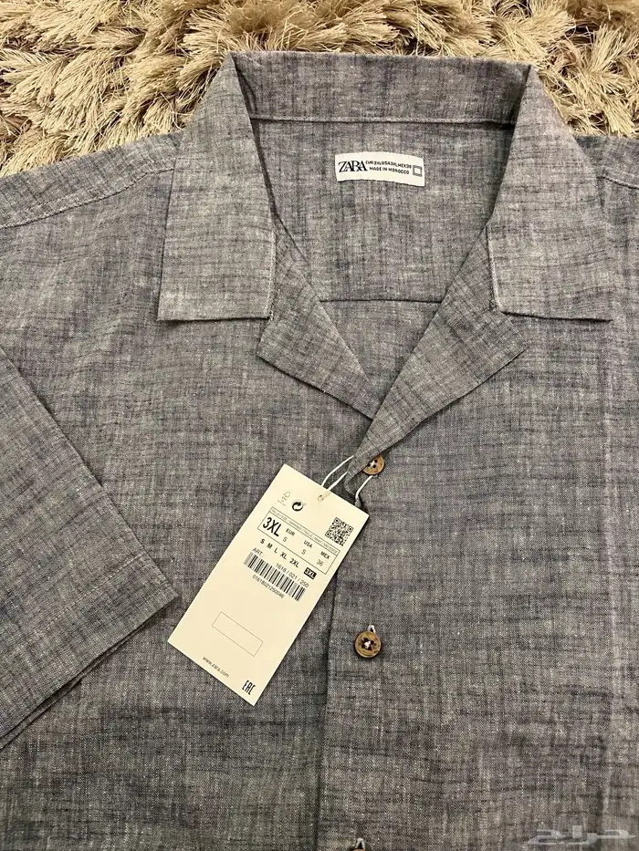 مقاسات كبيره تبدا ب 25 ريال XXL. XXXL باسعار مخفضه Zara لينن 27