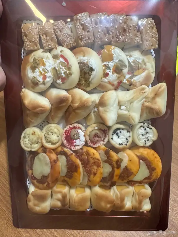 معجنات مشكله حشوه فاخره الصحن 700 جرام توصيل مجانا ل 2 صحون 2