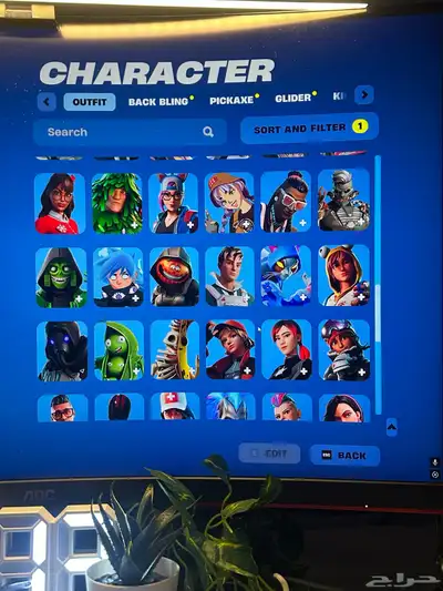 حساب فورت نايت نادر 4