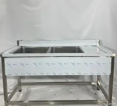 مجلى استيل احواض غسيل تفصيل ع حسب الطلب معدات مطاعم استانلس 1