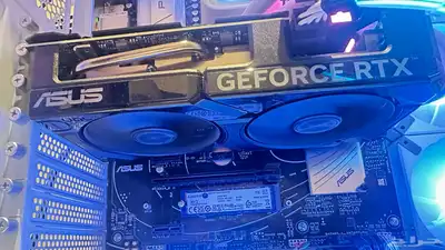 كرت شاشة 4070   ASUS RTX 4070 dual oc 3