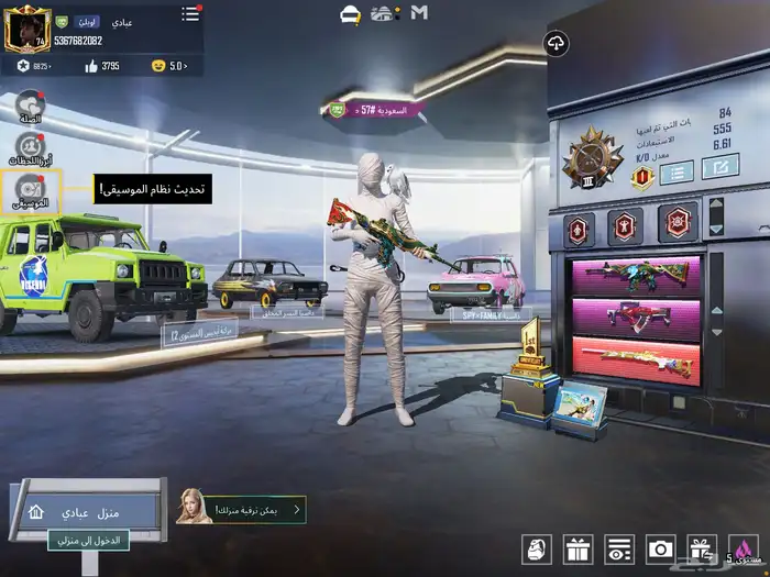 حساب ببجي 1