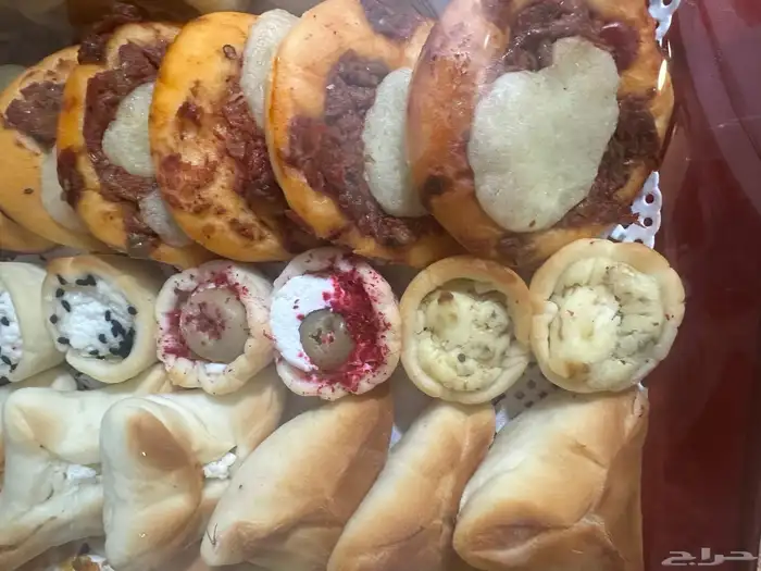 معجنات مشكله حشوه فاخره الصحن 700 جرام توصيل مجانا ل 2 صحون 9