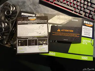 كرت شاشه GTX 1660 6