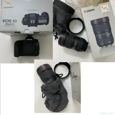 للبيع كاميرا تصوير canon و اضاءة  Godox 1