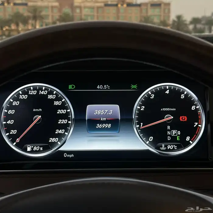 مرسيدس S400 ممشى قليل 21
