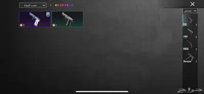 حساب ببجي 45