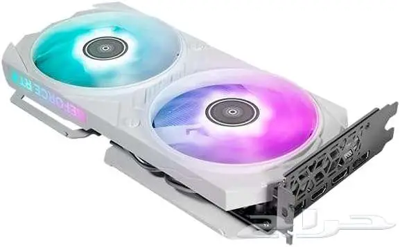 كرت شاشه ابيض rtx4060 galax 6