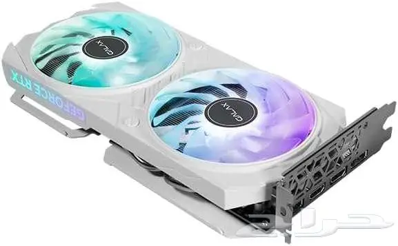 كرت شاشه ابيض rtx4060 galax 7