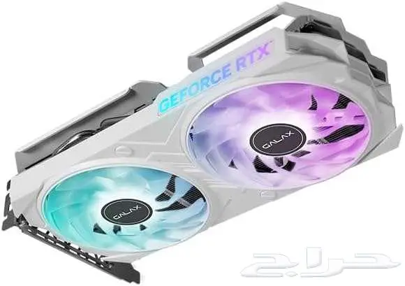كرت شاشه ابيض rtx4060 galax 5