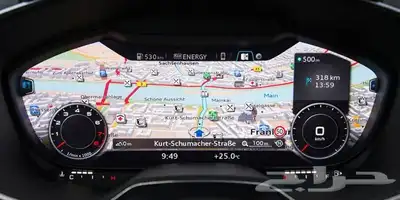تفعيل خرائط اودي على العداد 2