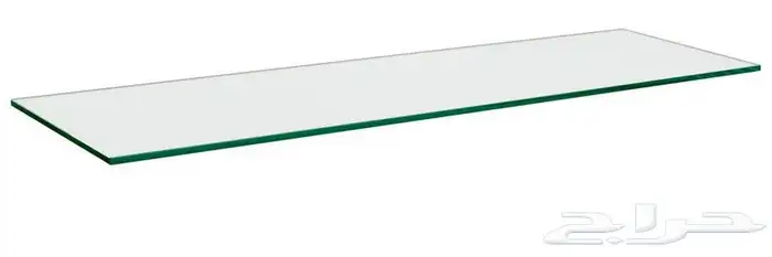 Glass Shelf 8-mm 110 cm Length 30 cm width رف زجاج 1