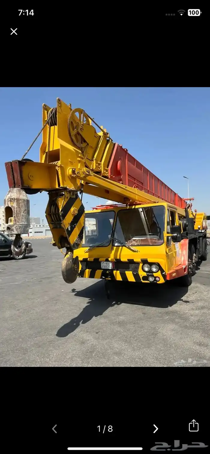 للإيجار رافعة 100 طن 0