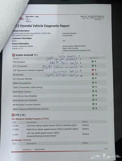 ازيرا موديل 2012 2