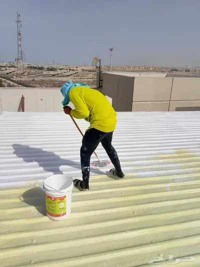 شركه كشف تسريبات المياه بالجبيل عوازل اسطح 2
