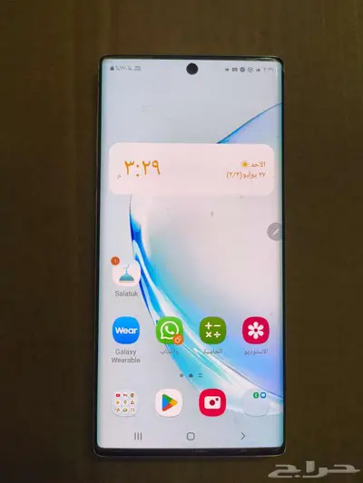 للبيع جالكسي نوت 10 256 حيجا 8 رامات 0