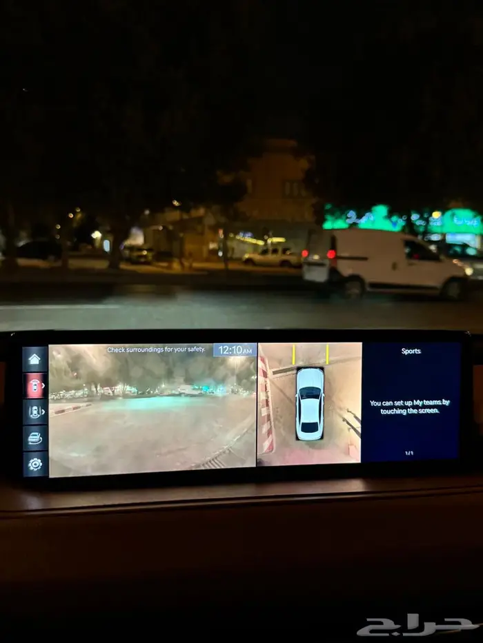 جنسسG80 2021 بروجكتر رادار قيادة ذاتية 10