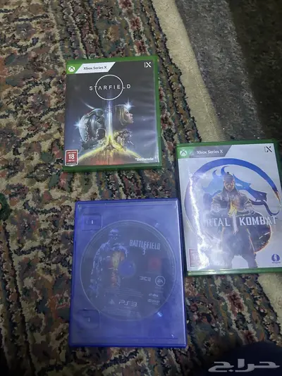 شريطين xbox sereis وشريط سوني للبيع ع الخاص 0