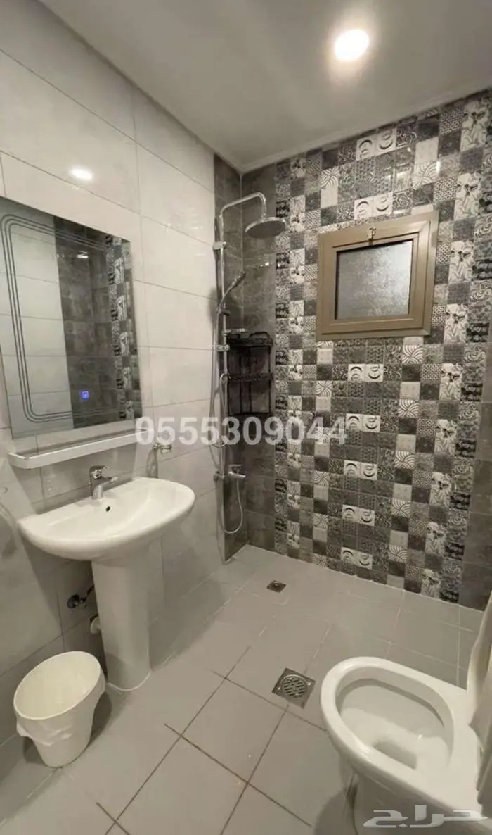 شقة مفروشة غرفتين حي البوادي (العقد سنوي)..عوائل فقط 16