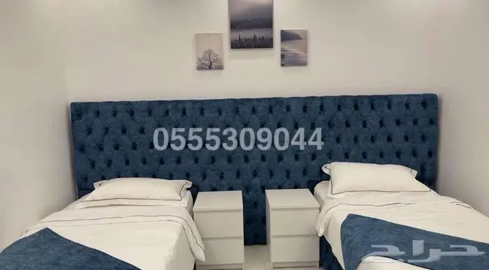 شقة مفروشة غرفتين حي البوادي (العقد سنوي)..عوائل فقط 17