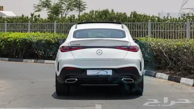 2025 مرسيدس جي ال سي 200 كوبيه خليجي أصفار ضمان الوكيل 6