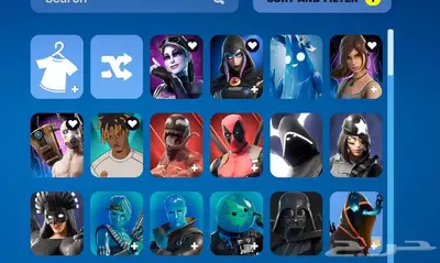 حساب فورت نايت للبيع 0