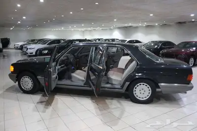 مرسيدس 1987 اس اي ال 560 أمريكي بطاقة جمركيه نظيف جدا 35