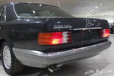 مرسيدس 1987 اس اي ال 560 أمريكي بطاقة جمركيه نظيف جدا 18