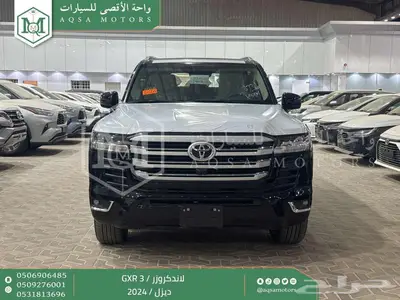 لاندكروزر جي اكس ار رقم 3 اسود ديزل 2024 اقل سعر كاش واقساط 0