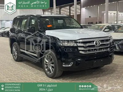 لاندكروزر جي اكس ار رقم 3 اسود ديزل 2024 اقل سعر كاش واقساط 1