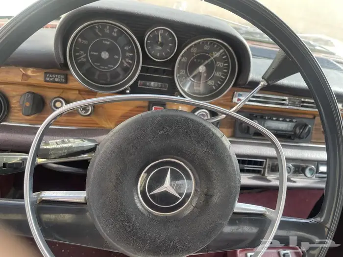 مرسيدس كلاسيك 72 قمة في النظافة نادر 450 SEL 3