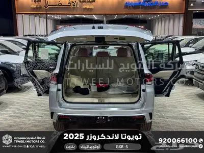 لاندكروزر جي اكس ار اس فضي بنزين 2025 اقل سعر كاش واقساط 8