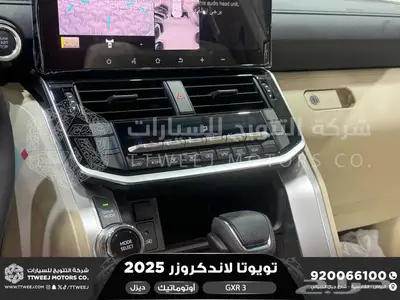 لاندكروزر جي اكس ار رقم 3 ابيض ديزل 2025 اقل سعر كاش واقساط 19