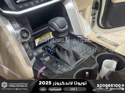 لاندكروزر جي اكس ار رقم 3 ابيض ديزل 2025 اقل سعر كاش واقساط 6
