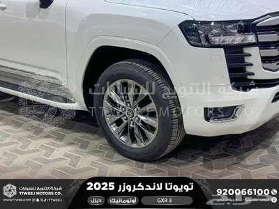 لاندكروزر جي اكس ار رقم 3 ابيض ديزل 2025 اقل سعر كاش واقساط 26