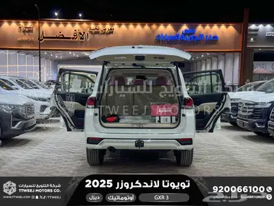 لاندكروزر جي اكس ار رقم 3 ابيض ديزل 2025 اقل سعر كاش واقساط 7