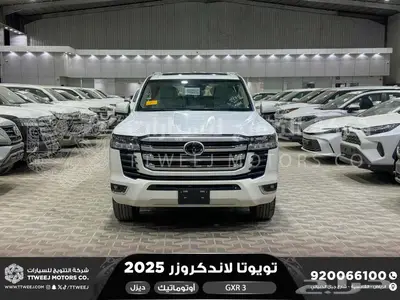 لاندكروزر جي اكس ار رقم 3 ابيض ديزل 2025 اقل سعر كاش واقساط 0