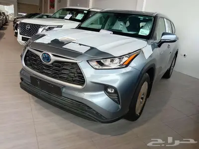 تويوتا هايلاندر 2022 هايبرد نص فل GLE اصفار 1