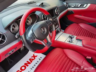 Mercedes SL550 كشف لون مميز من النوادر عالشرط 1
