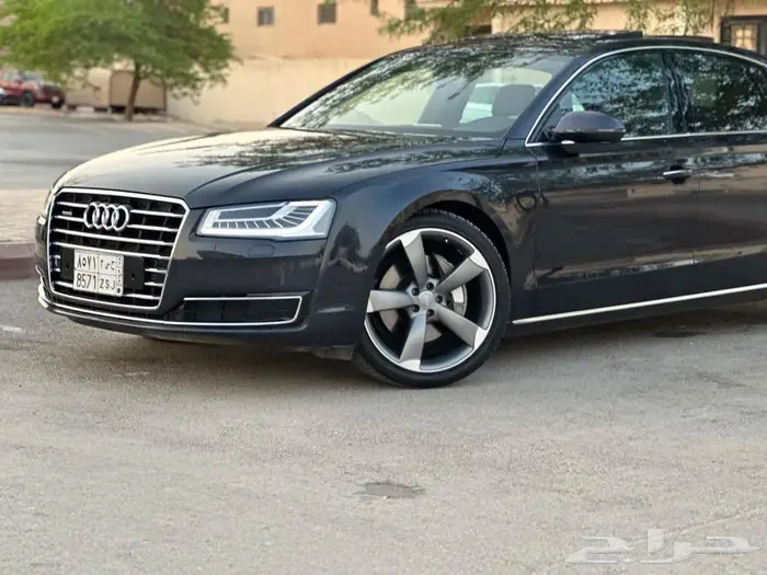 (( تم البيع )) اودي A8 كواترو فل مامل v6 8