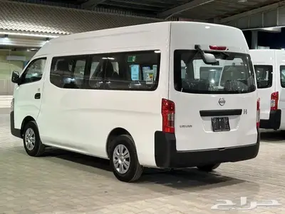 باص نيسان اورفان 2024 ركاب بنزين كاش واقساط عرض خاص 8