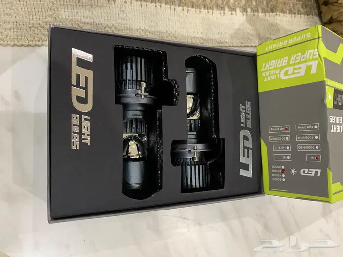 شمعات LED H4 مع عدسات مدمجة معا 9