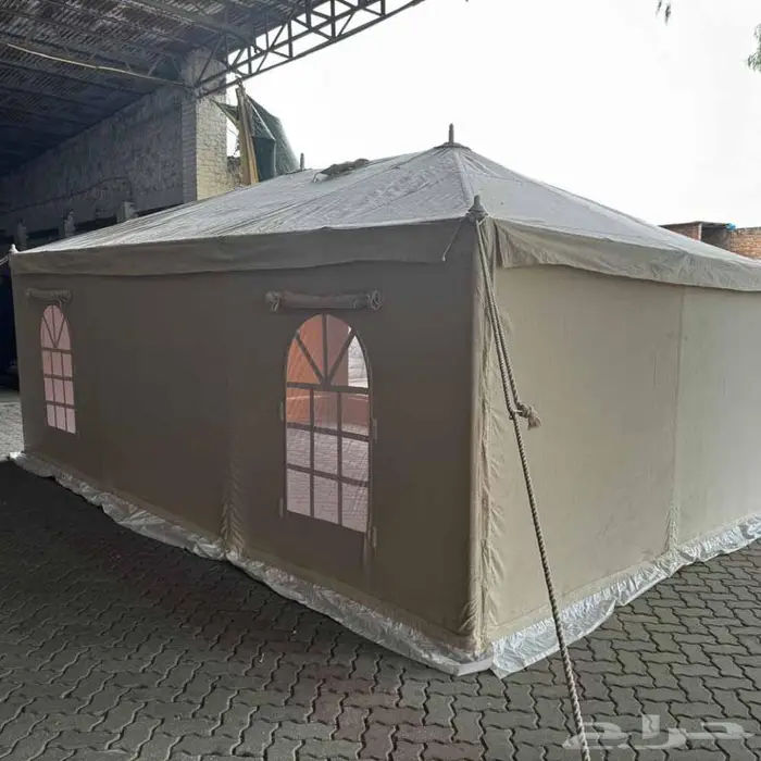 خيمة الربيع 5x4 متر مع فريم حديد السنيدي للخيام 1