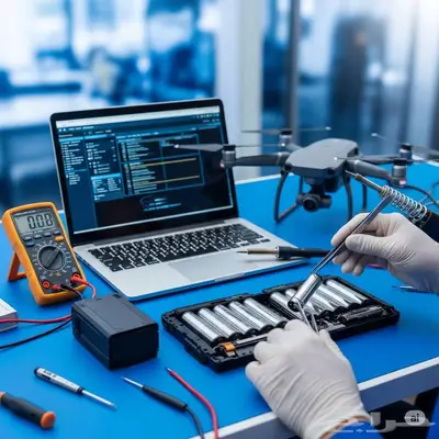 صيانة وتجديد بطاريات اللابتوب والدرون بكفاءة وضمان 0
