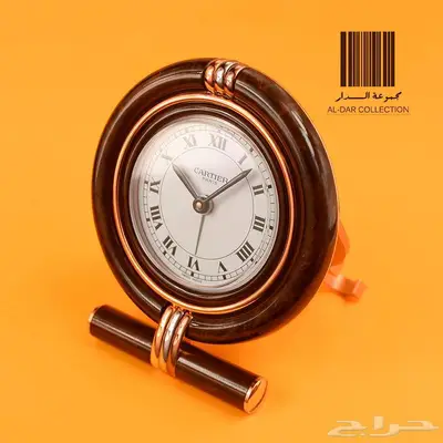 ساعة مكتبية كارتير - Cartier desk clock - إصدار التسعينات 1