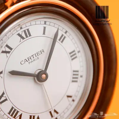 ساعة مكتبية كارتير - Cartier desk clock - إصدار التسعينات 3