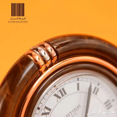 ساعة مكتبية كارتير - Cartier desk clock - إصدار التسعينات 5